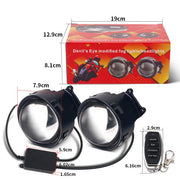 Dynamic LED Devil Eye Headlights – Car Modification Accessory