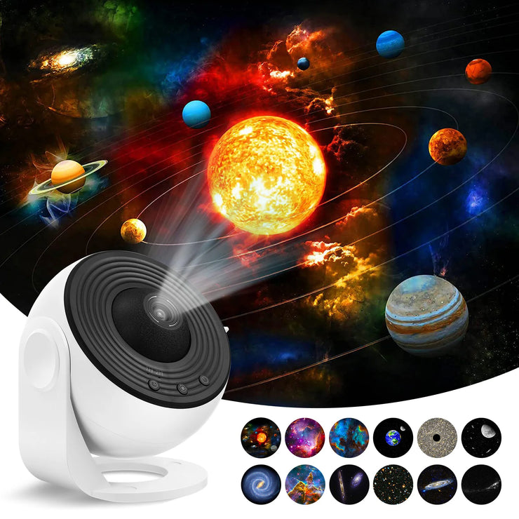 Nebula Star Projector – Galaxy Night Light & Remote