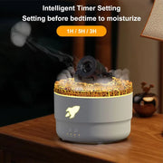 Volcanic Light Humidifier & Essential Oil Diffuser