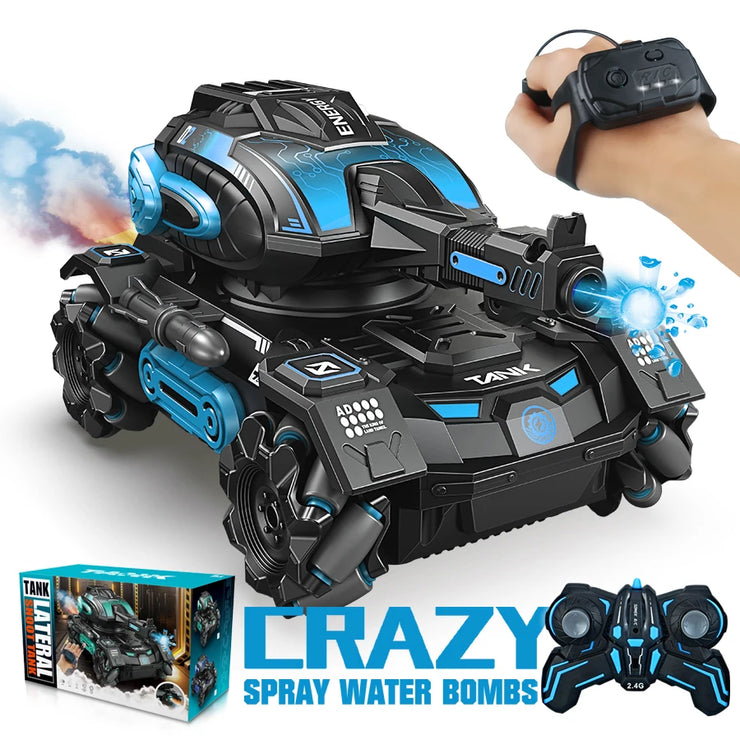 RC Spray Stunt Car Water Polo Tank