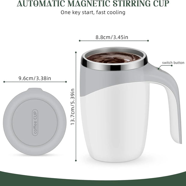 Electric Automatic Magnetic Coffee Stirring Mug