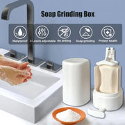 Wall-Mounted Bar Soap Grinder & Dispenser