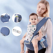 Ergonomic Baby Carrier Backpack with Hipseat for Travel