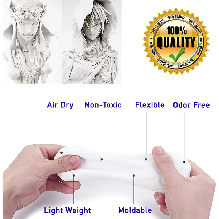 Moldable Soft High Density Foam Clay