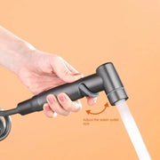 Handheld Bidet Sprayer Set with Double Outlet Valve