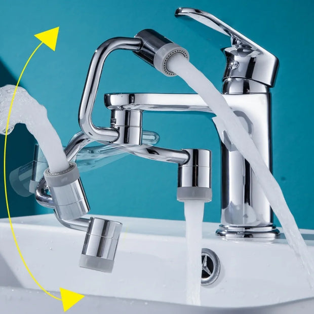 Rotating Faucet Extender – Splash-Proof Filter