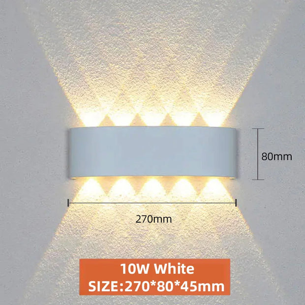 Waterproof LED Wall Lamp - Indoor & Outdoor Lighting