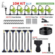 Flexible Spray Kit for Garden & Greenhouse Irrigation