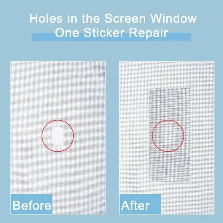 Adhesive Mosquito Net Repair Tape for Windows & Doors