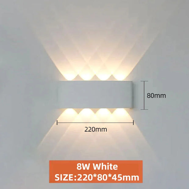 Waterproof LED Wall Lamp - Indoor & Outdoor Lighting