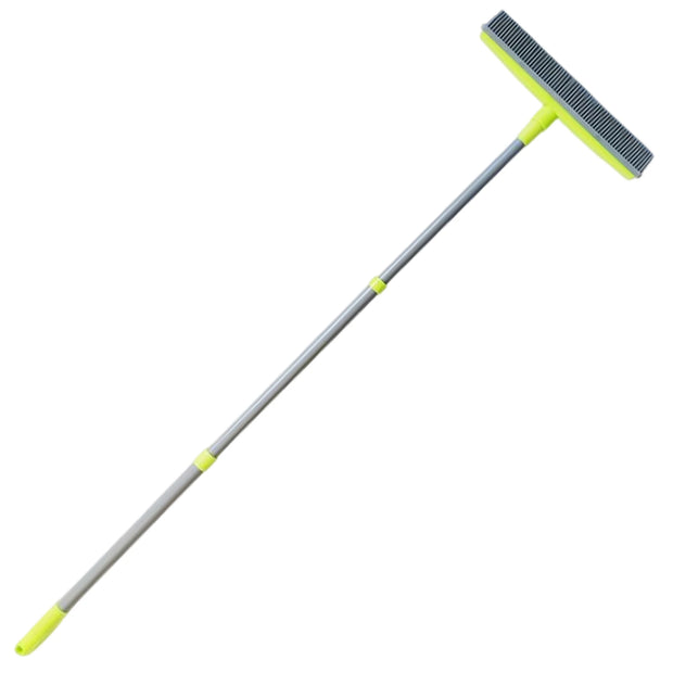 Adjustable Rubber Broom – Telescopic Pet Hair Remover