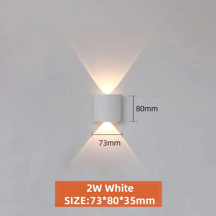 Waterproof LED Wall Lamp - Indoor & Outdoor Lighting