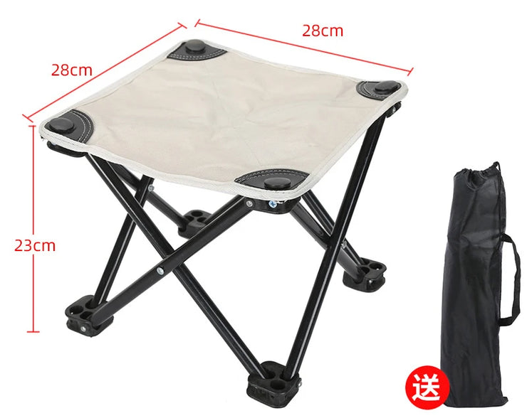 Collapsible Mini Stool – Lightweight Footrest for Travel