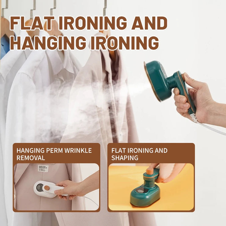 Portable & Convenient Mini Handheld Steam Iron