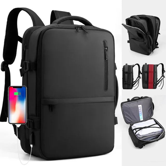 Waterproof Business Laptop Backpack - Large Capacity Travel