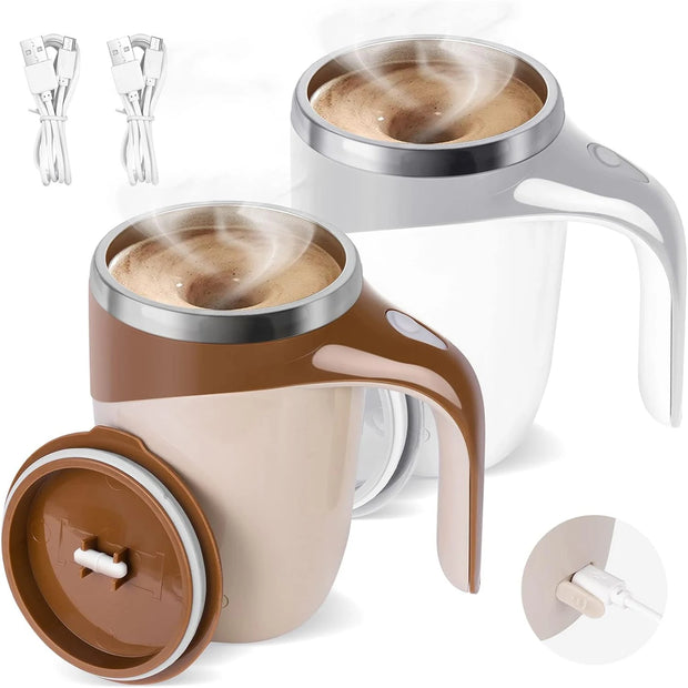 Electric Automatic Magnetic Coffee Stirring Mug