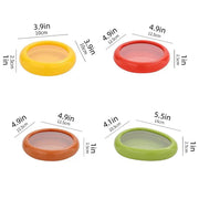 Silicone Fruit Storage Box - Reusable Crisper Container