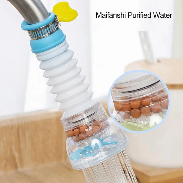 Mini Tap Water Filter - Carbon Purifier for Kitchen Use