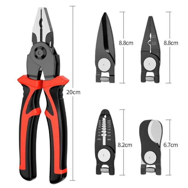 5-in-1 Interchangeable Pliers Kit