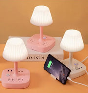 Multi-functional Desk Lamp with USB Ports & Phone Holder