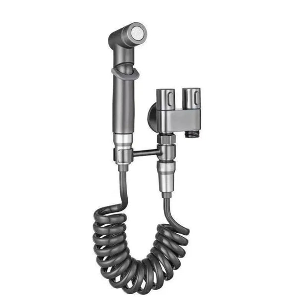 Handheld Bidet Sprayer Set with Double Outlet Valve