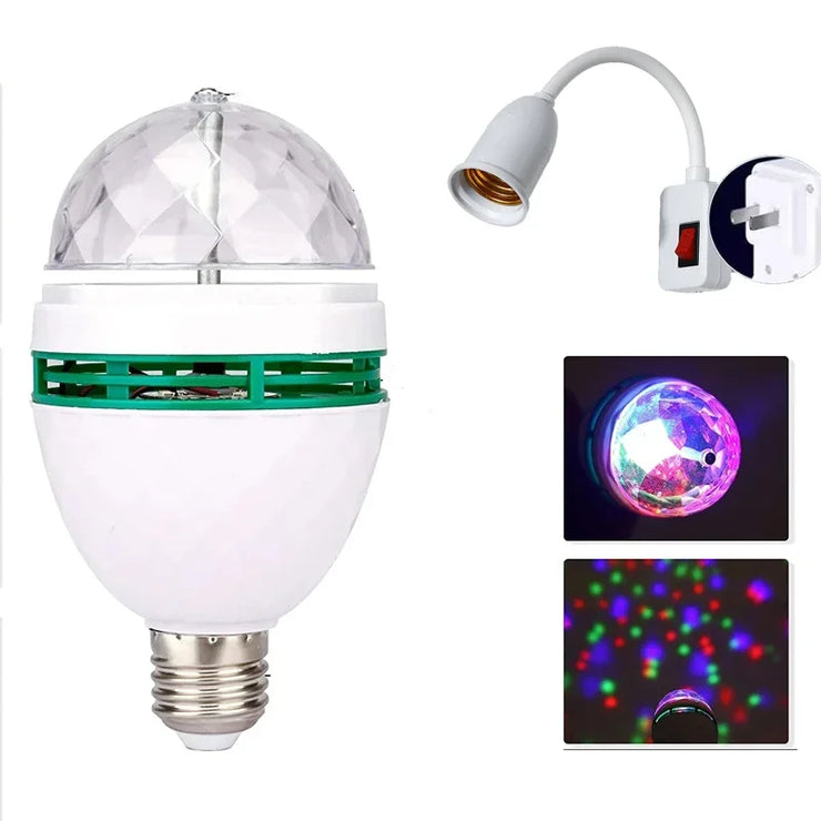 ⚡Rotating Magic Ball LED – Disco Party Stage Light⚡