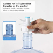 Manual Water Dispenser with Folding Rack for Bottled Water