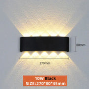 Waterproof LED Wall Lamp - Indoor & Outdoor Lighting