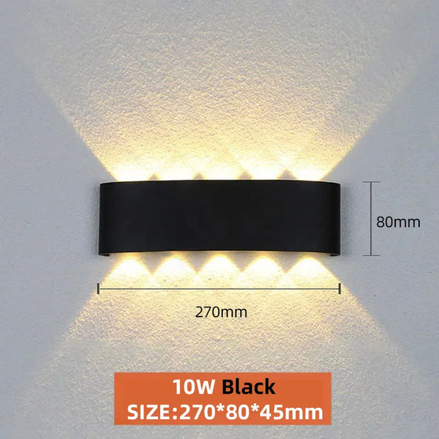 Waterproof LED Wall Lamp - Indoor & Outdoor Lighting