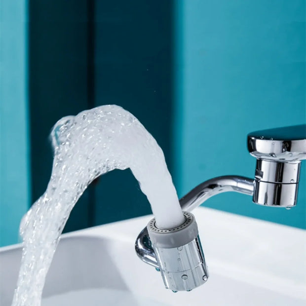 Rotating Faucet Extender – Splash-Proof Filter