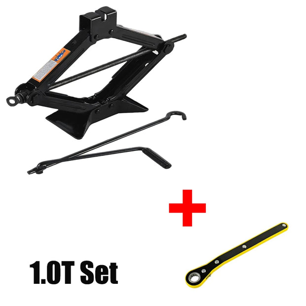 Portable Scissor Car Jack – Labor-Saving Tool