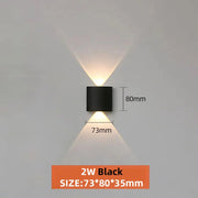 Waterproof LED Wall Lamp - Indoor & Outdoor Lighting