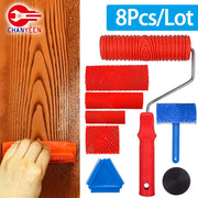 Rubber Wood Graining Tools Set