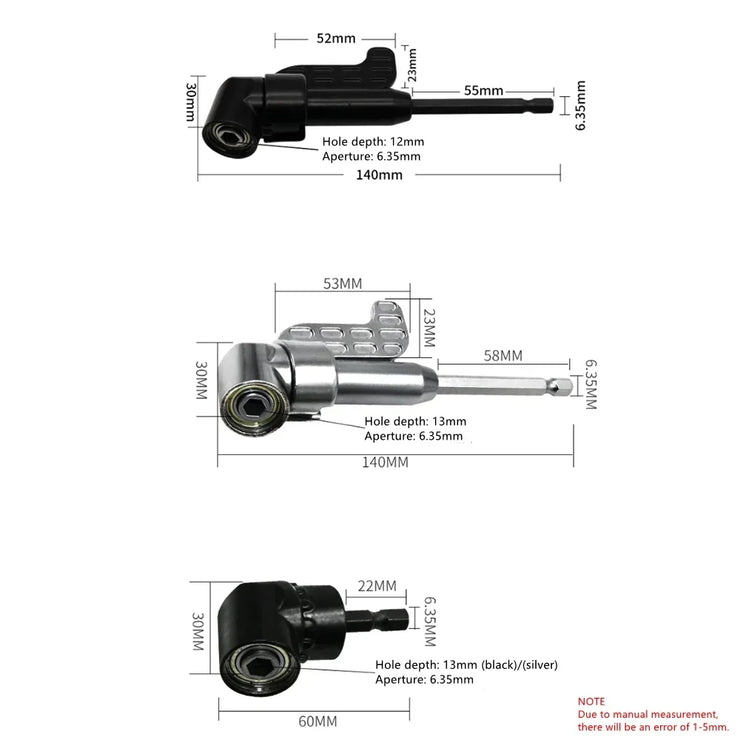 Angle Hex Screwdriver Adapter