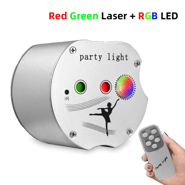 RGB Stage Laser Light - Remote Control Party Projector